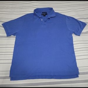 Cremieux Classics size small blue polo super soft material